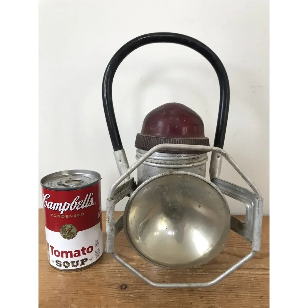 Vtg Handilite Sturgeon Bay Railroad Train Worker Lantern Lamp Light Flashlight